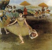 Edgar Degas Curtain call oil painting artist